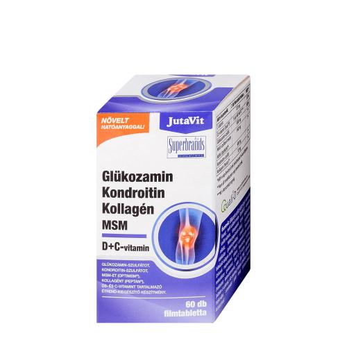 JutaVit Glucosamine Collagen MSM Vitamin D + C (60 Compressa)