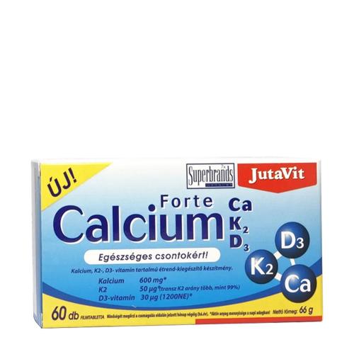 JutaVit Calcium Forte + Ca/K2/D3  (60 Compressa)