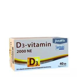 JutaVit Vitamin D3 2000 IU (40 Capsule morbida)