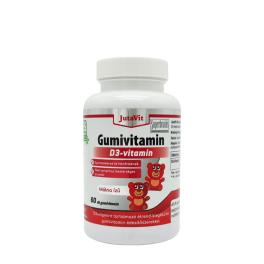 JutaVit Vitamin D3 Gummies (60 Caramella gommosa, Lampone)