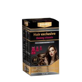   JutaVit Hair Exclusive Gummy Vitamin (60 Caramella gommosa, Fragola)