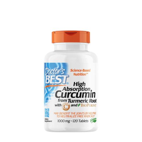 Doctor's Best High Abs. Curcumin From Turmeric Root + C3  (120 Compressa)