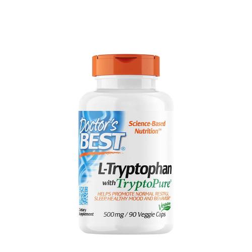 Doctor's Best L-Tryptophan with Tryptopure 500 mg (90 Veggie Capsule)