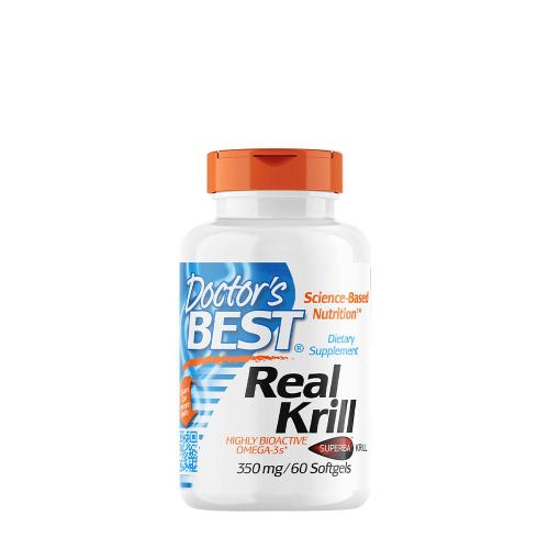 Doctor's Best Real Krill 350 mg (60 Capsule morbida)