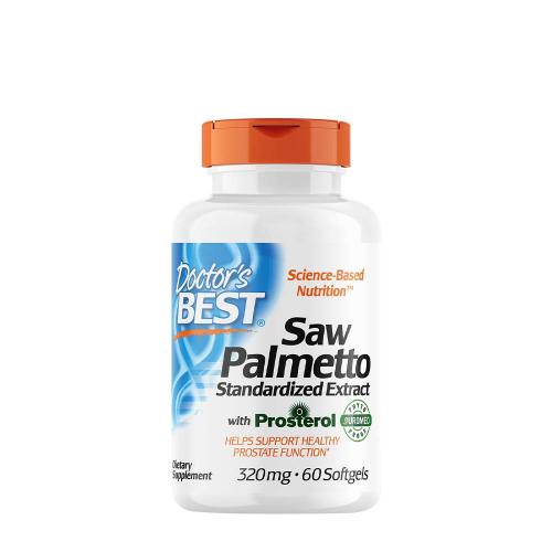 Doctor's Best Saw Palmetto Standardized Extract 320 mg (60 Capsule morbida)