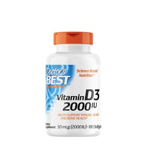 Doctor's Best Vitamin D3 2000 IU (180 Capsule morbida)