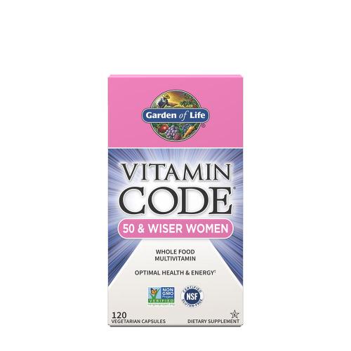Garden of Life Vitamin Code 50 & Wiser Women  (120 Capsule veg)