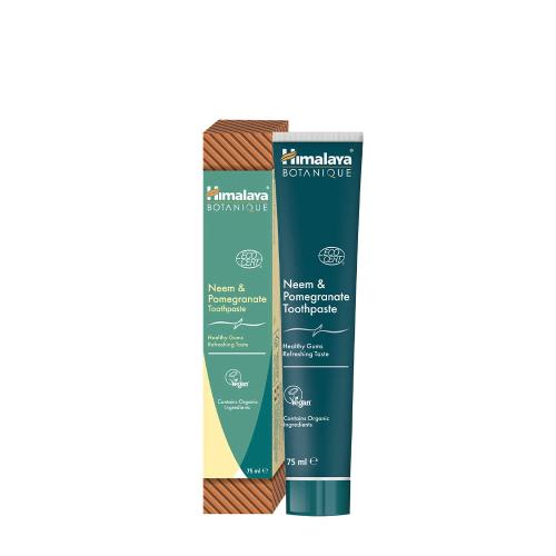 Himalaya Botanique Neem Pomegranate Toothpaste  (75 ml, Neem e melagrana)