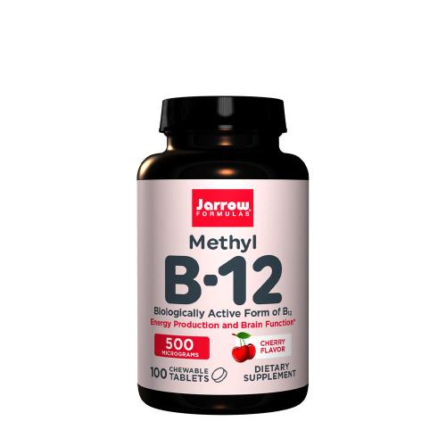 Jarrow Formulas Methyl B-12 500 mcg  (100 Compressa da succhiare, Ciliegia)