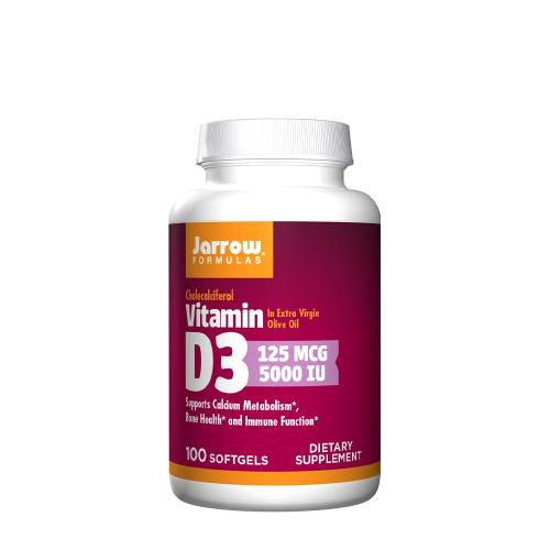Jarrow Formulas Vitamin D3 5000 IU  (100 Capsule morbida)