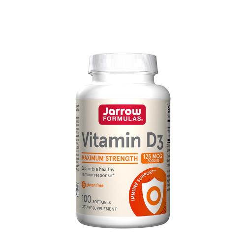 Jarrow Formulas Vitamin D3 5000 IU  (100 Capsule morbida)