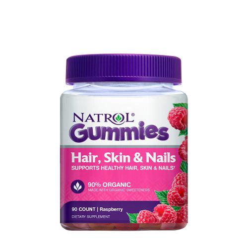 Natrol Hair, Skin & Nails (90 Caramella gommosa, Lampone)