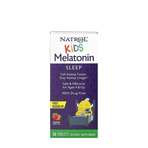 Natrol Kids Melatonin (30 Compressa, Fragola)