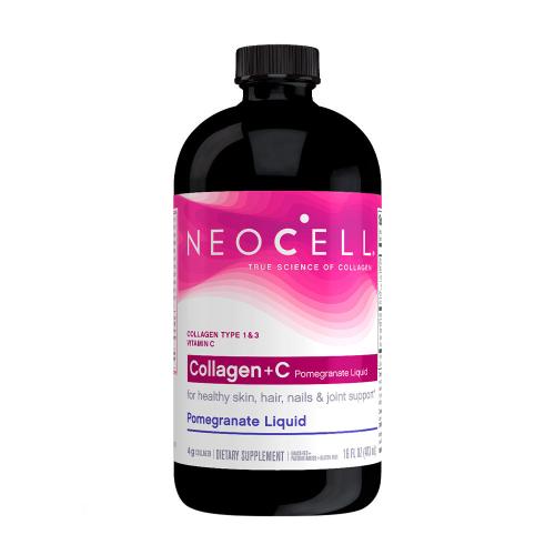 NeoCell Collagen + C Pomegranate Liquid  (473 ml, Melograno)