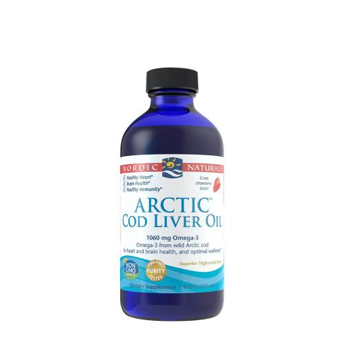 Nordic Naturals Arctic Cod Liver Oil 1060 mg (237 ml, Fragola)