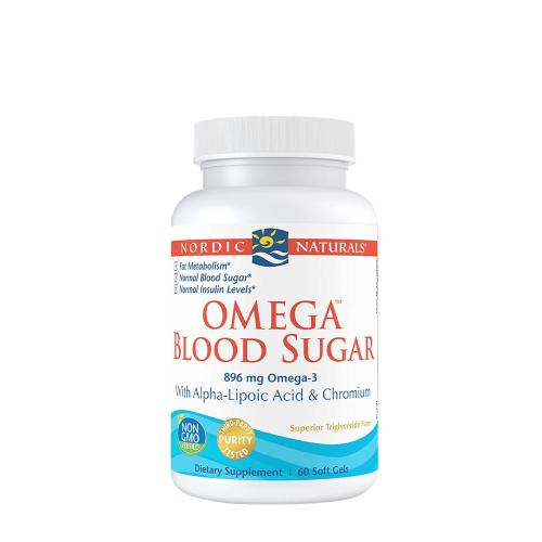 Nordic Naturals Omega Blood Sugar 896 mg (60 Capsule morbida)