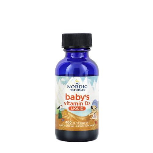 Nordic Naturals Vitamina D3 per bambini 400 UI - Baby's Vitamin D3 400 IU (22.5 ml)