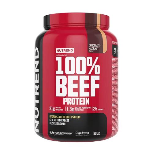 Nutrend 100% Beef Protein (900 g, Cioccolato alla Nocciola)