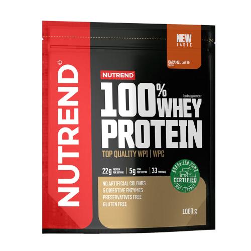 Nutrend 100% Whey Protein (1000 g, Caramello Latte)