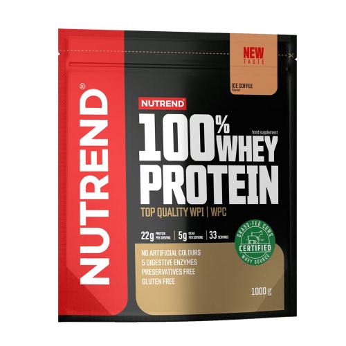 Nutrend 100% Whey Protein (1000 g, Caffè freddo)