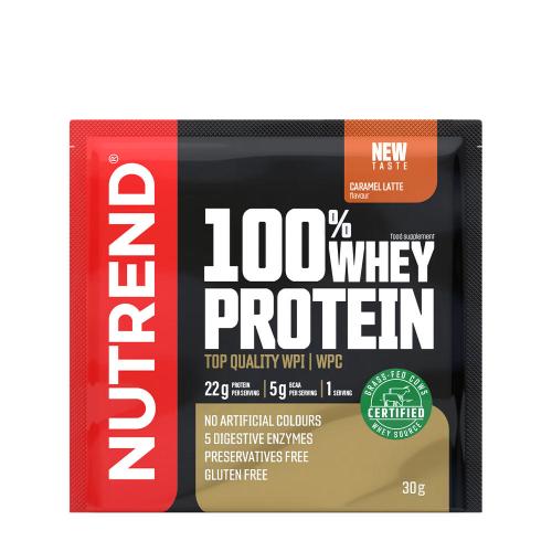 Nutrend 100% Whey Protein (30 g, Caramello Latte)
