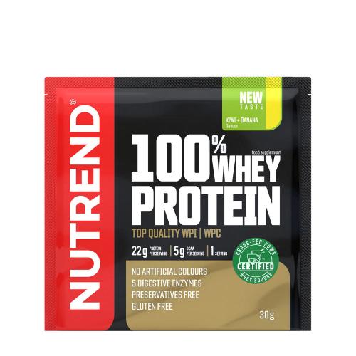 Nutrend 100% Whey Protein (30 g, Kiwi banana)