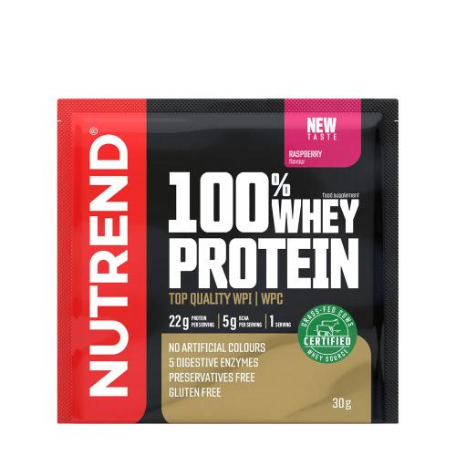 Nutrend 100% Whey Protein (30 g, Lampone)