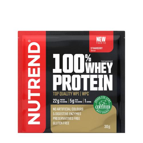 Nutrend 100% Whey Protein (30 g, Fragola)