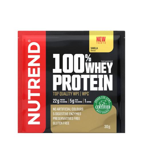 Nutrend 100% Whey Protein (30 g, Vaniglia)