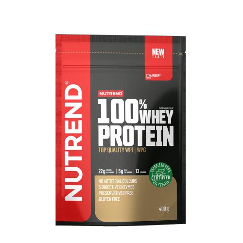 Nutrend 100% Whey Protein (400 g, Fragola)