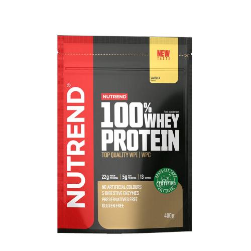 Nutrend 100% Whey Protein (400 g, Vaniglia)