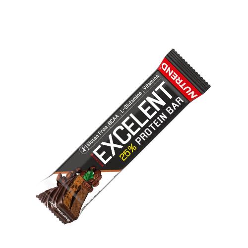 Nutrend Excelent Protein Bar Double (1 Fetta, Caffè brasiliano)