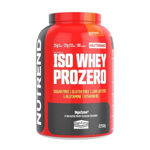 Nutrend Iso Whey Prozero (2250 g, Caramello Salato)