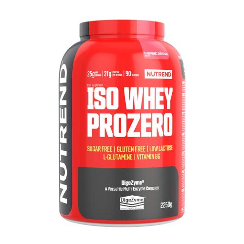 Nutrend Iso Whey Prozero (2250 g, Cheescake alla fragola)