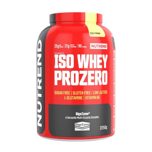 Nutrend Iso Whey Prozero (2250 g, Budino alla vaniglia)