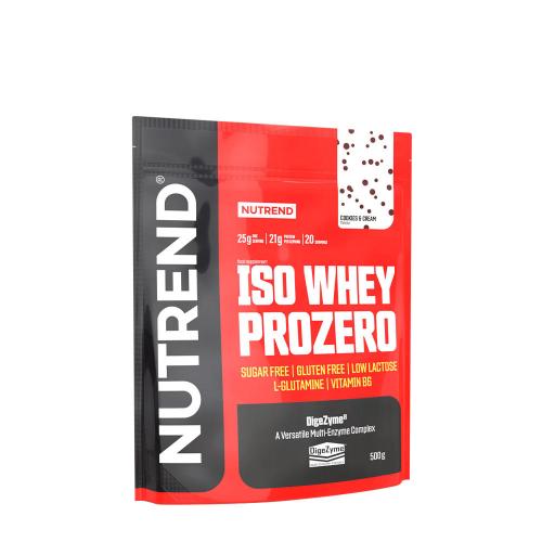 Nutrend Iso Whey Prozero (500 g, Biscotto al Cioccolato e Crema )