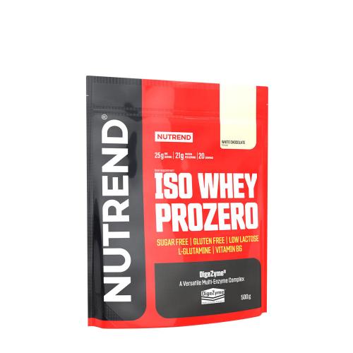 Nutrend Iso Whey Prozero (500 g, Cioccolato Bianco)