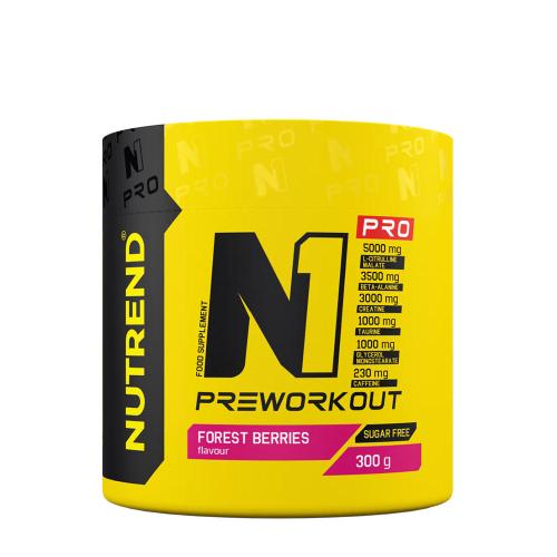 Nutrend N1 Pro Preworkout (300 g, Bacche di Bosco)