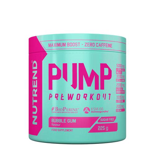 Nutrend Pump Preworkout (225 g, Gomma da Masticare)