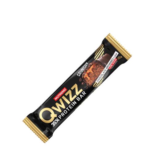 Nutrend Qwizz Protein Bar (1 Fetta, Brownie al Cioccolato)