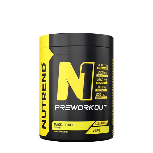 Nutrend N1 Preworkout (510 g, Agrumi)