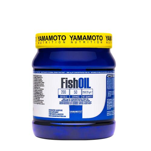 Yamamoto Research Fish OIL Molecular distillation (200 Capsule morbida)