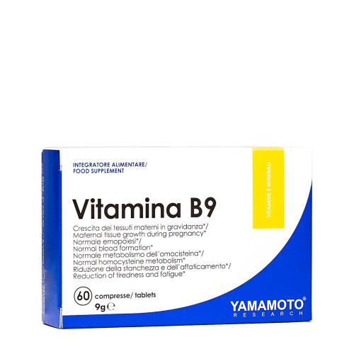 Yamamoto Research Vitamina B9 Acido folico 400 mcg (60 Compressa)