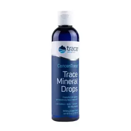  Trace Minerals ConcenTrace® Trace Mineral Drops (237 ml, Non Aromatizzato)
