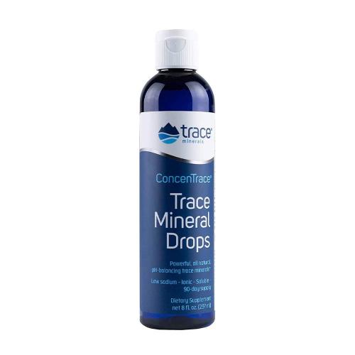 Trace Minerals ConcenTrace® Trace Mineral Drops (237 ml, Non Aromatizzato)
