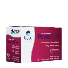   Trace Minerals Electrolyte Stamina Power Pak  (30 Confezione, Mix di Bacche di Bosco)
