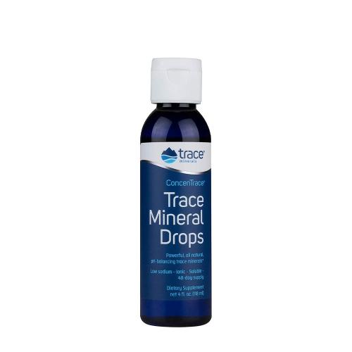 Trace Minerals ConcenTrace® Trace Mineral Drops (118 ml, Non Aromatizzato)