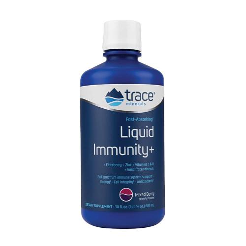 Trace Minerals Liquid Immunity  (887 ml, Mix di Bacche di Bosco)