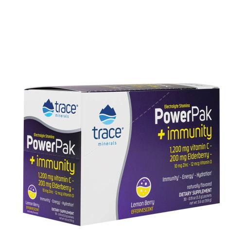 Trace Minerals Electrolyte Stamina Power Pak + Immunity (30 Confezione)