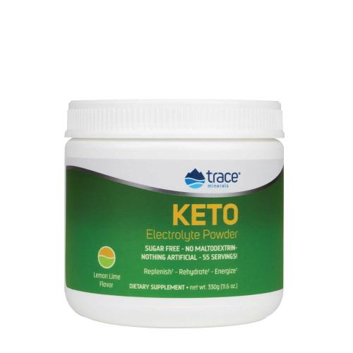Trace Minerals Keto Electrolyte Powder (330 g, Limone Lime)
